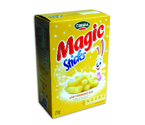 MAGIC STICS Sweet corn puffs with condensed milk 130 g