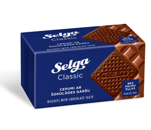 Biscuits SELGA with chocolate flavor 180g