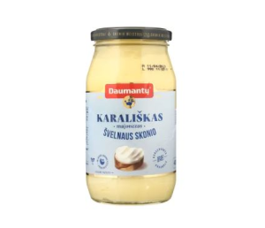 Daumantu Mayonnaise ROYAL Mild Taste 60% 400g