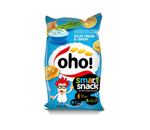 OHO Chips with Sour Cream and Onion 60g