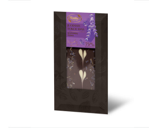 RUTA Chocolate 75% with Lavender Blossoms 100g