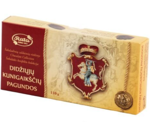 RUTA Collection of Chocolates ,,Didziuju kunigaiksciu pagundos” 465g