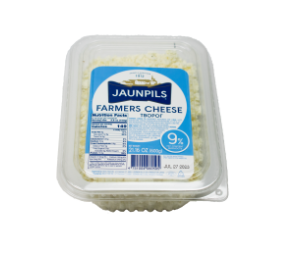 JAUNPILS Farmers Cheese 9% 600g