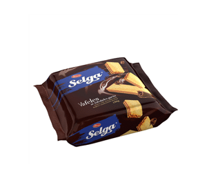Chocolate  flavored wafers SELGA 90 g